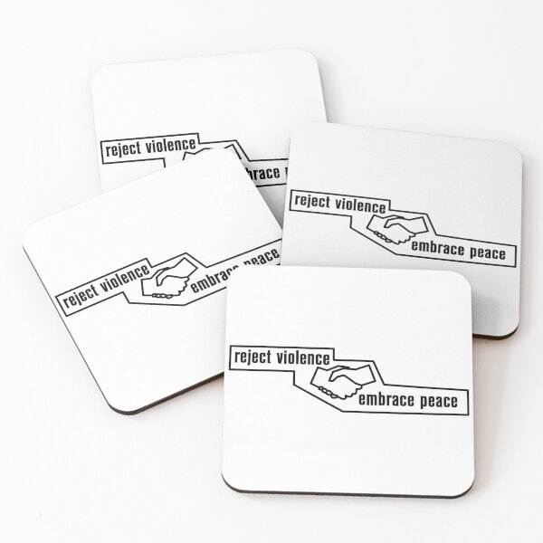 Item preview, Reject Violence; Embrace Peace designed and sold by My Little shop's shop.