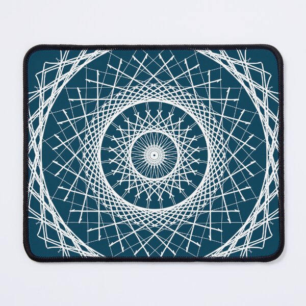 Item preview, White mandala 007 designed and sold by Poplartree.