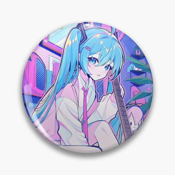 Aperçu de l'œuvre Hatsune Miku Vocaloid créée et vendue par RadiantGraphics.