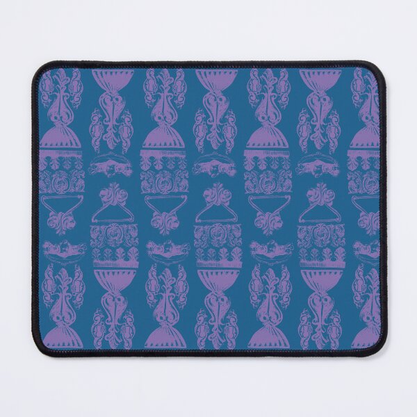 Item preview, Antique Furniture Decorations Stripe Purple on Blue designed and sold by Digitalmyth's Designs.