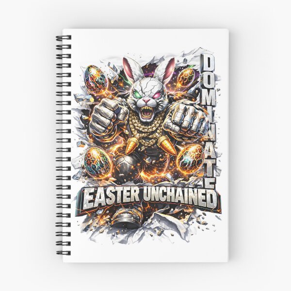 Item preview, Aggressive Mecha Rabbit Easter Art designed and sold by newvisionart191.