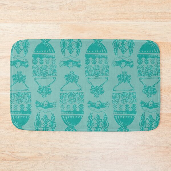 Item preview, Antique Furniture Decorations Stripe Teal designed and sold by Digitalmyth's Designs.