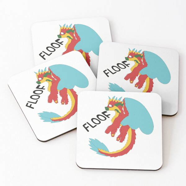 Item preview, FLOOF Scarlet Macaw as a Dragon designed and sold by TheDragonAviary.