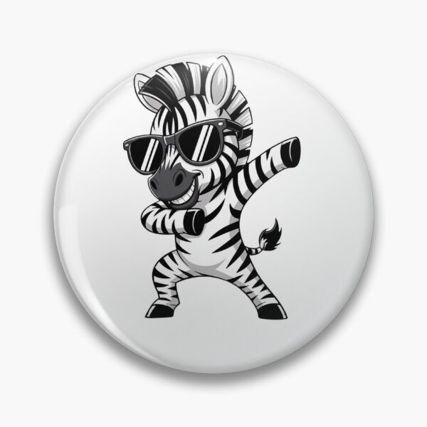 Item preview, Cute Dabbing Zebra designed and sold by krystalRomanart.