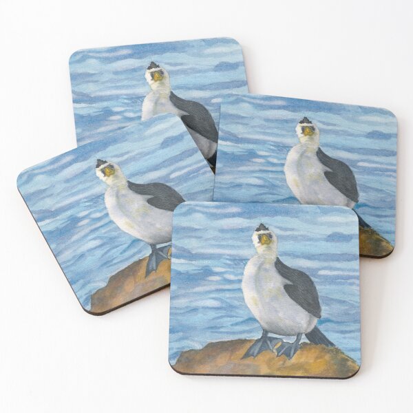 Item preview, Little Pied Cormorant - Watercolour Painting designed and sold by STHoganArtist.