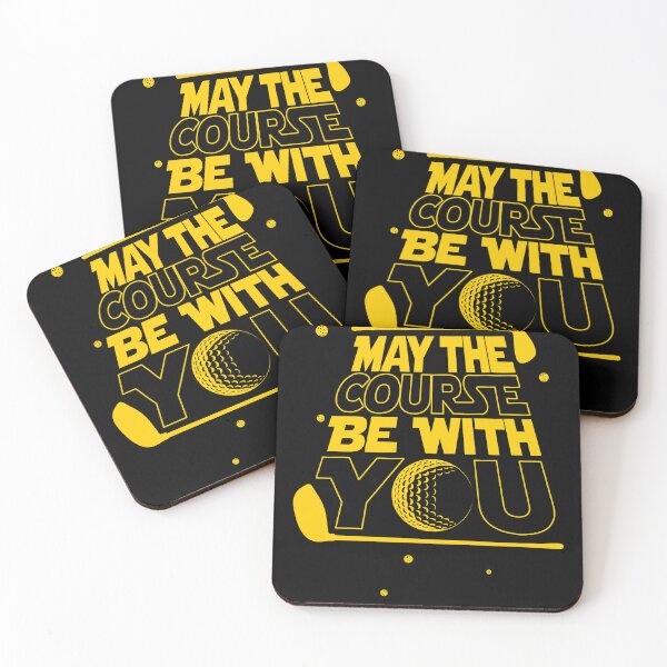 Item preview, May the Course Be With You Funny Golf designed and sold by SaltCreatives.