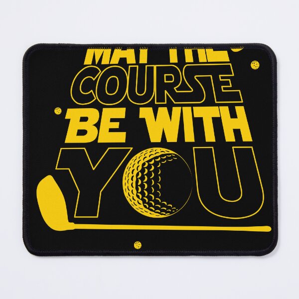 Item preview, May the Course Be With You Funny Golf designed and sold by SaltCreatives.