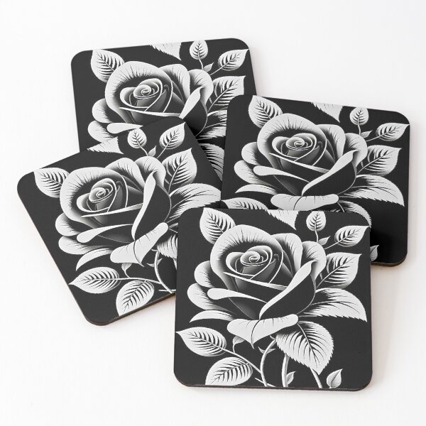 Item preview, Rose Etching designed and sold by ViaARTfactory.