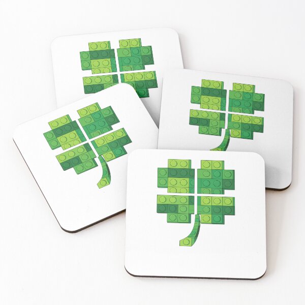 Item preview, St Patricks Day Shamrock Building Blocks designed and sold by krystalRomanart.