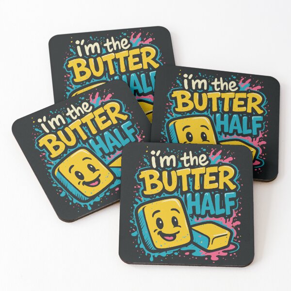 Item preview, I’m the Butter Half designed and sold by Ghost on Toast.