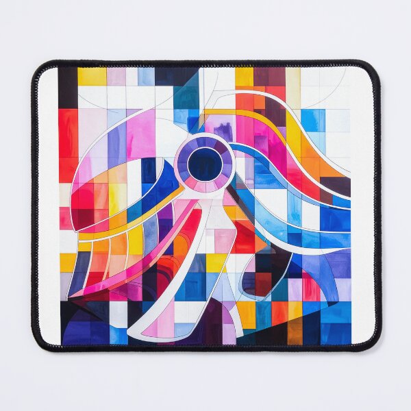 Item preview, Geometric Color Grid – Modern Abstract Composition designed and sold by NizuCaCi.