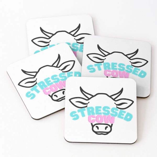 Item preview, Stressed cow  designed and sold by Thestressedcow.