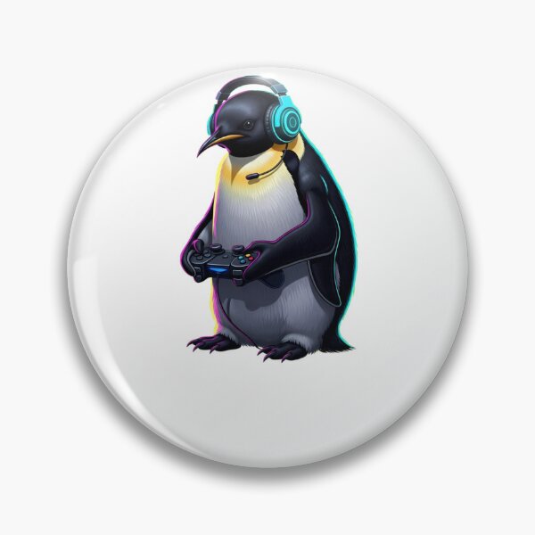 Item preview, Penguin Gaming designed and sold by krystalRomanart.