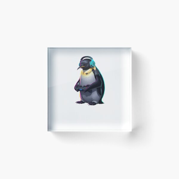 Item preview, Penguin Gaming designed and sold by krystalRomanart.