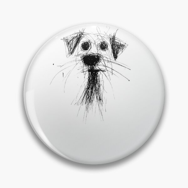 Item preview, Dog Scribble Art designed and sold by krystalRomanart.