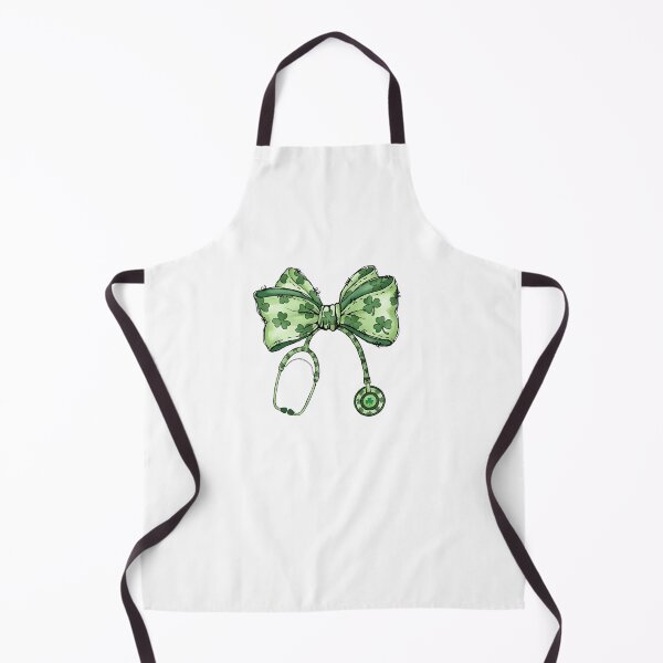 Item preview, Nurse Shamrock Bow Stethoscope designed and sold by krystalRomanart.