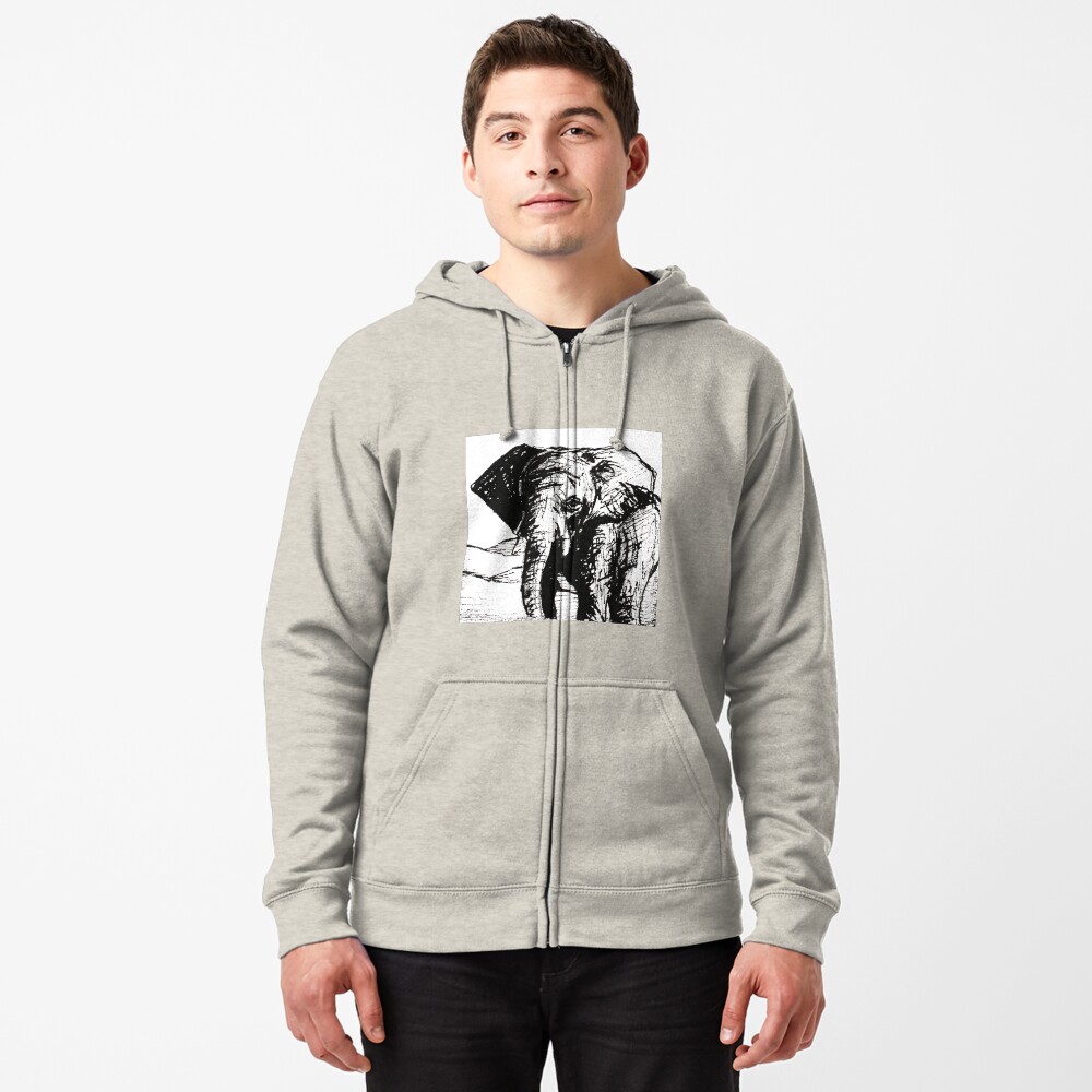 Item preview, Zipped Hoodie designed and sold by ArtByFreya.