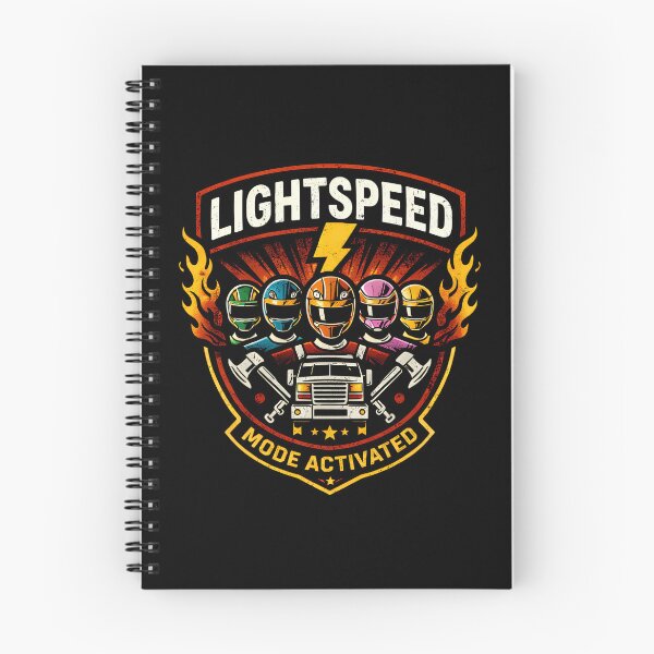 Item preview, Lightspeed Mode Activated Retro tshirt designed and sold by natzeroART.