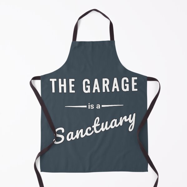 Item preview, The Garage is a Sanctuary - Mechanic Statement designed and sold by SouthVibeDesign.