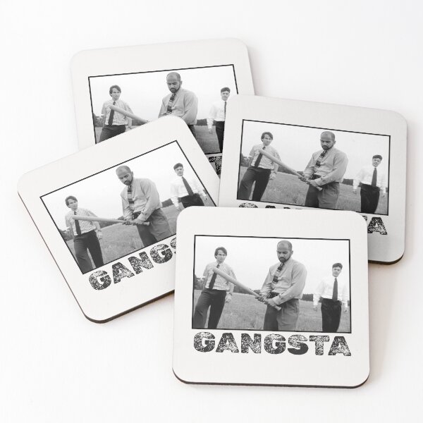 Item preview, Gangsta with a Baseball Bat -- Office Space humor designed and sold by The Sporty Nerd.