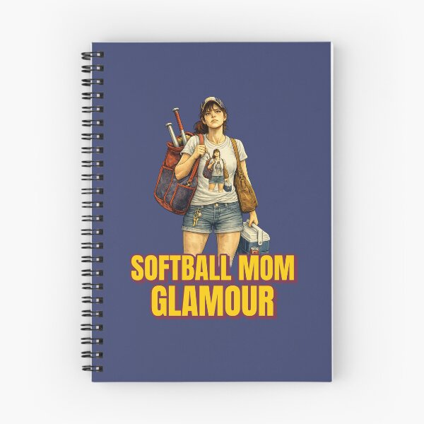 Item preview, Softball Mom Glamour designed and sold by The Sporty Nerd.