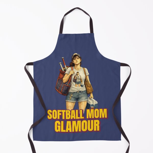 Item preview, Softball Mom Glamour designed and sold by The Sporty Nerd.