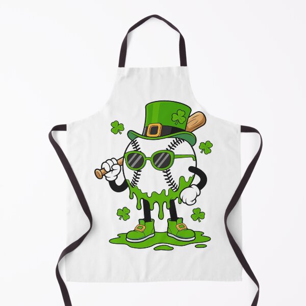 Item preview, St Patricks Day Baseball Leprechaun designed and sold by KroghDs.