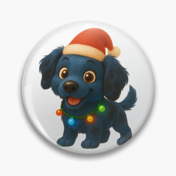 Item preview, Christmas Blue Picardy Spaniel designed and sold by Sillytoe.