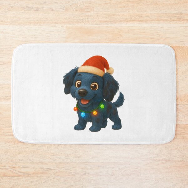 Item preview, Christmas Blue Picardy Spaniel designed and sold by Sillytoe.