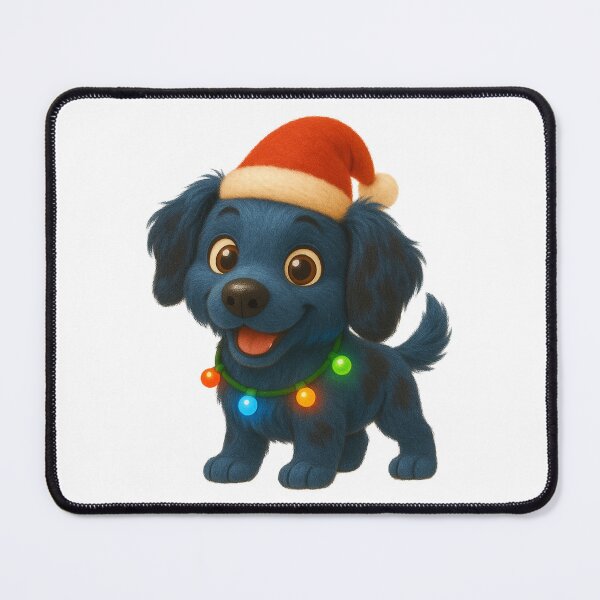 Item preview, Christmas Blue Picardy Spaniel designed and sold by Sillytoe.