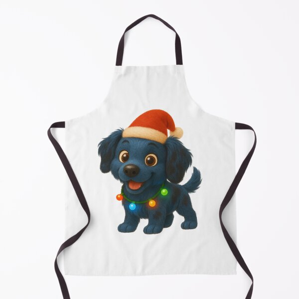 Item preview, Christmas Blue Picardy Spaniel designed and sold by Sillytoe.