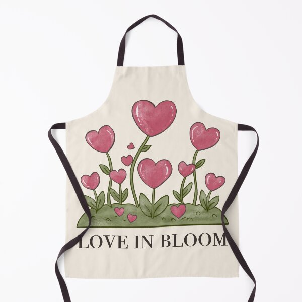 Item preview, Love in Bloom - Cute Valentine’s Day Floral Heart Art designed and sold by ArtbyPriscilla.
