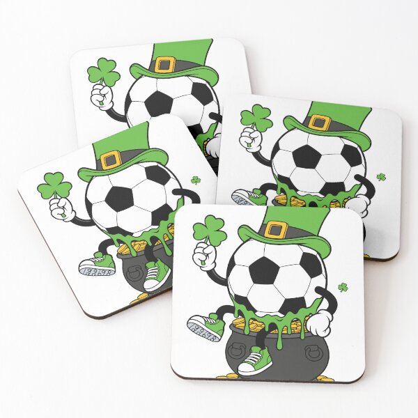 Item preview, St Patricks Day Soccer Leprechaun Ball designed and sold by KroghDs.