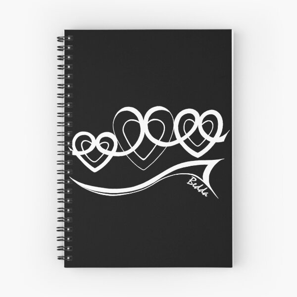 Artikelvorschau, Love Heart Kollektion 11 – Weiß auf Schwarz entworfen und verkauft von EthaArch.