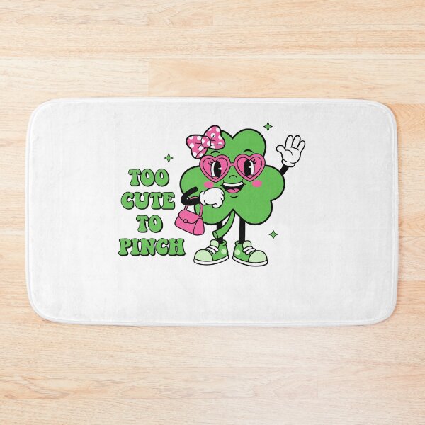 Item preview, Too Cute To Pinch St Patricks Clover designed and sold by KroghDs.