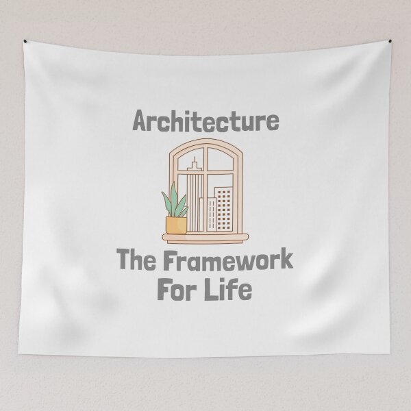 Item preview, Architecture, The Framework For Life designed and sold by JSTees33.