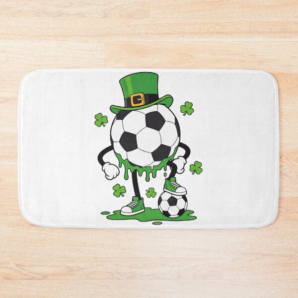 Item preview, St Patricks Soccer Lucky Shamrock Ball designed and sold by KroghDs.