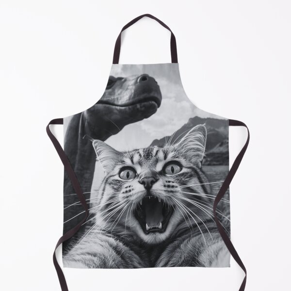 Item preview, Cat Selfie With Loch Ness Funny designed and sold by Saxon Designs.