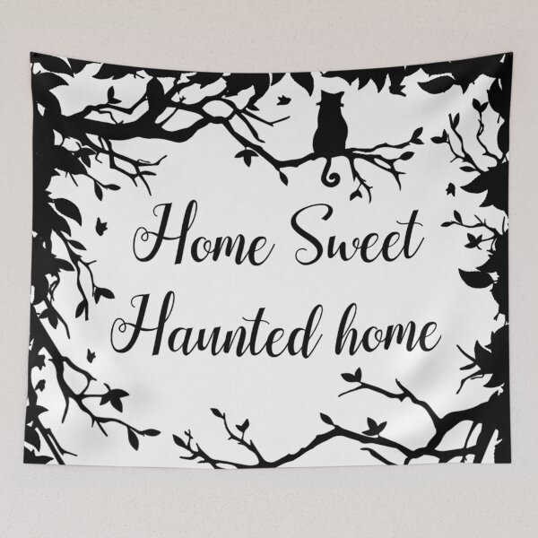 Item preview, Home Sweet Haunted Home designed and sold by ArtbyPriscilla.