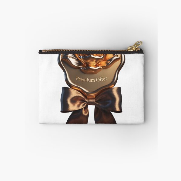 Item preview, Luxurious premium offer symbol with golden rose and bow designed and sold by Creative88Art.