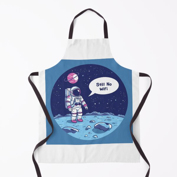 Item preview, Still No Wifi Astronaut Space Internet Humor designed and sold by fancy-to-shop.