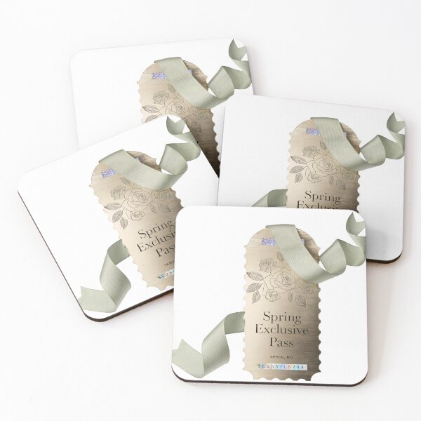 Item preview, Elegant Spring Exclusive Pass with ribbon and floral design designed and sold by Creative88Art.