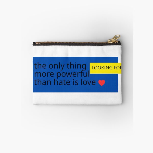 Item preview, The Only Thing More Powerful Than Hate Is Love . designed and sold by Anime-Clothes1.