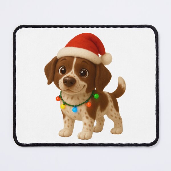 Item preview, Christmas Braque Francais 1 designed and sold by Sillytoe.