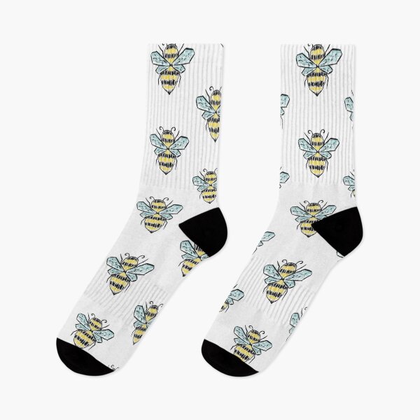 Item preview, Geometric bee designed and sold by AziJ-Designs.