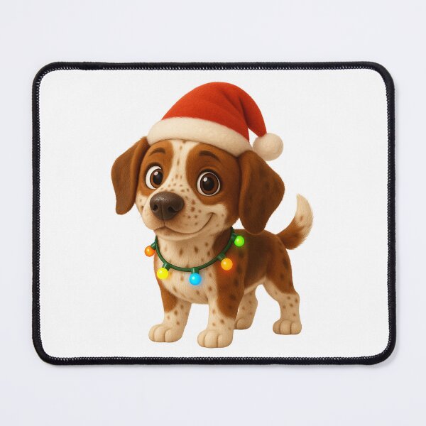 Item preview, Christmas Braque Francais 2 designed and sold by Sillytoe.