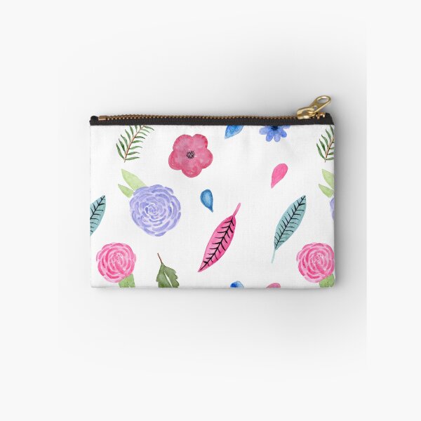 Item preview, Pink and blue floral pattern designed and sold by destinybetts.