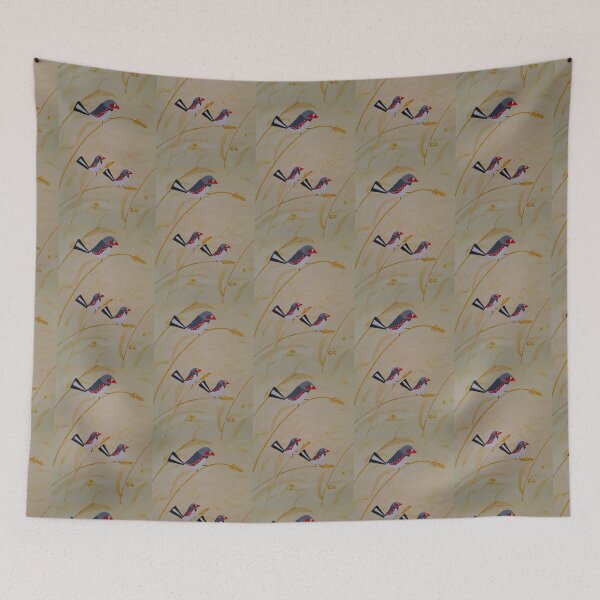 Aperçu de l'œuvre art original d'oiseau de style rétro créée et vendue par Garry Greenwood.