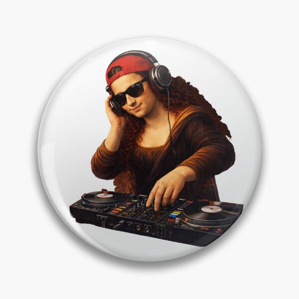 Item preview, DJ Mona Lisa – Funny Renaissance Remix designed and sold by Timegraf.