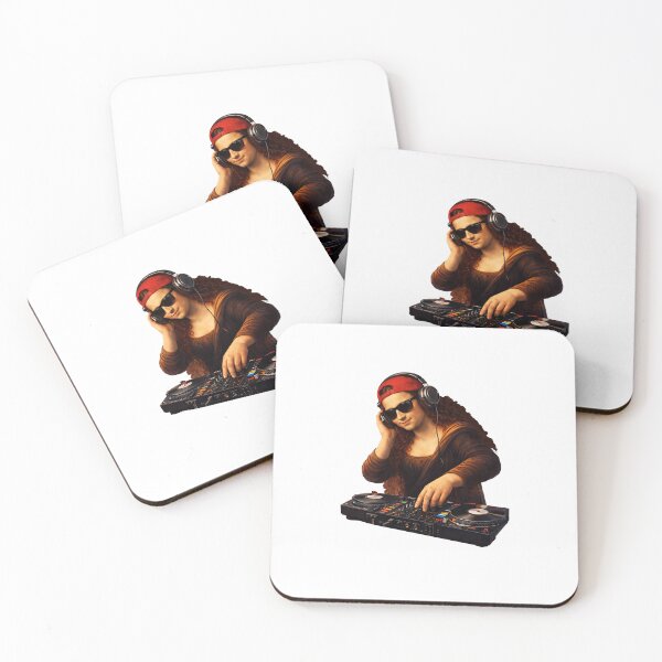 Item preview, DJ Mona Lisa – Funny Renaissance Remix designed and sold by Timegraf.